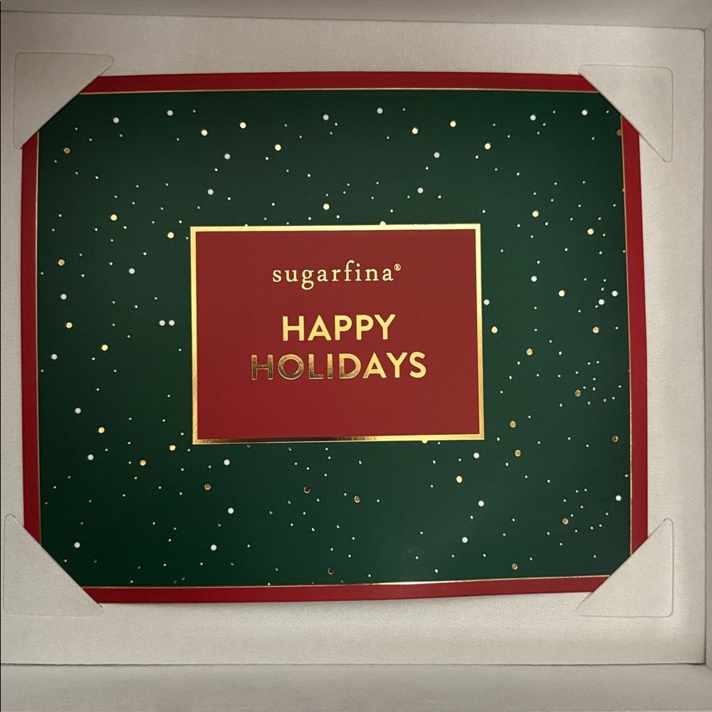 SUGARFINA CANDY RED EMPTY HOLDING CASE WITH HANDLE HOLDS 9 CANDY BOXES - Picture 2 of 4